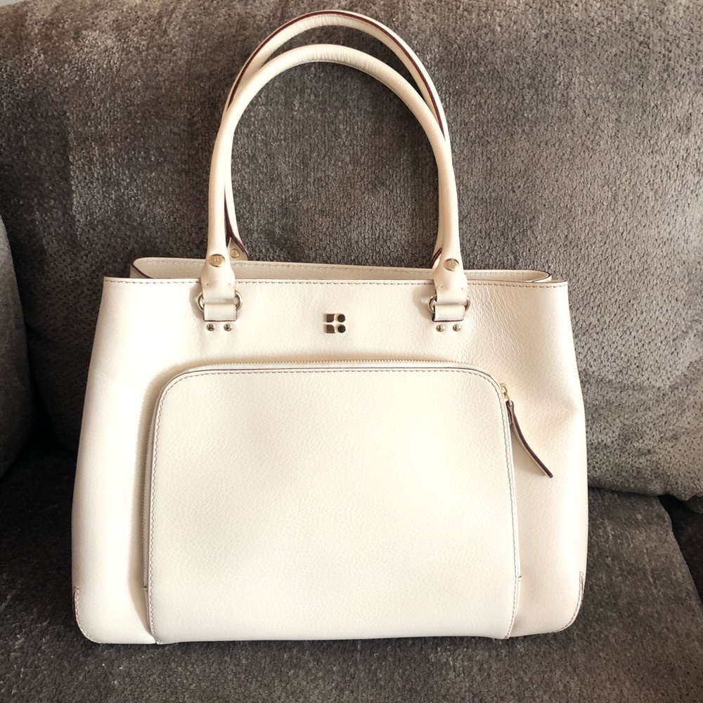 Kate Spade Large Ivory Leather Purse
